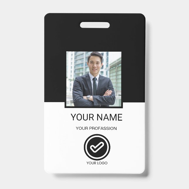 Benutzerdefinierte Mitarbeiter-ID-Karte Ausweis (Vorderseite)