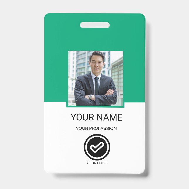 Benutzerdefinierte Mitarbeiter-ID-Karte Ausweis (Vorderseite)