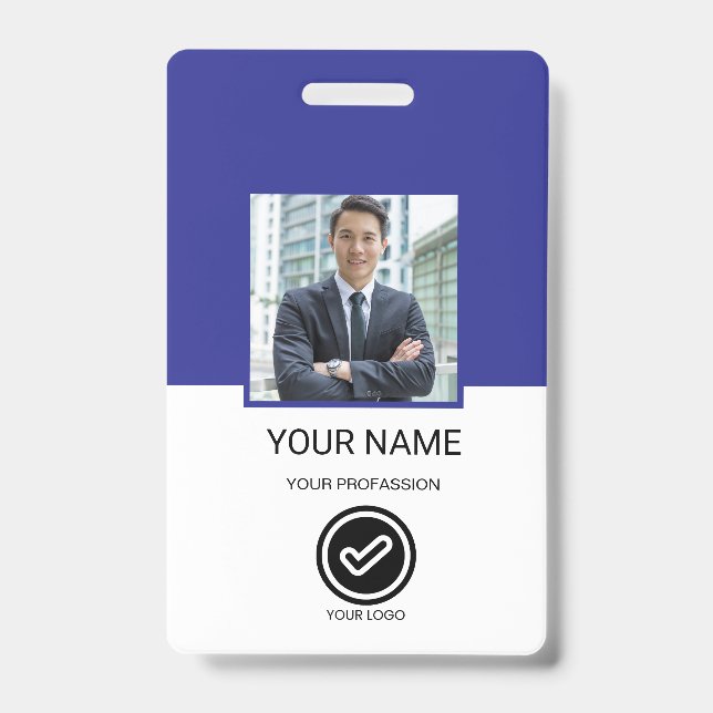 Benutzerdefinierte Mitarbeiter-ID-Karte Ausweis (Vorderseite)