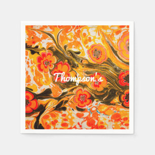 Benutzerdefinierte Mod Mitte des Jahrhunderts Oran Serviette