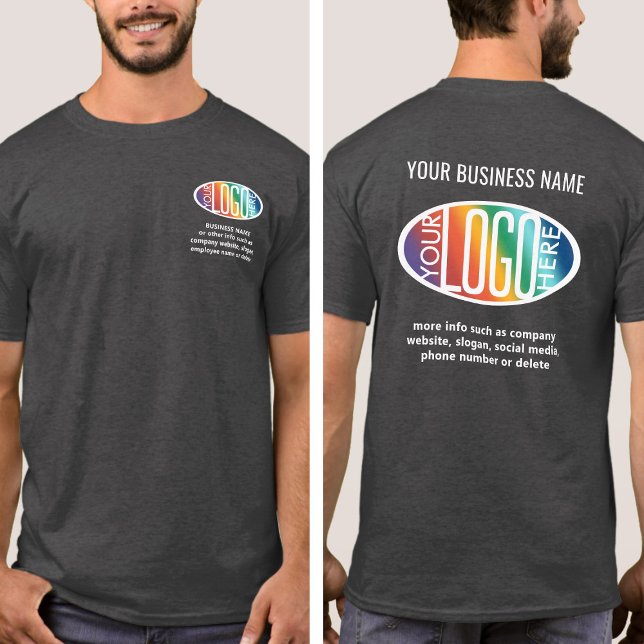 Benutzerdefinierte, moderne Firmenlogos auf der Vo T-Shirt (Von Creator hochgeladen)