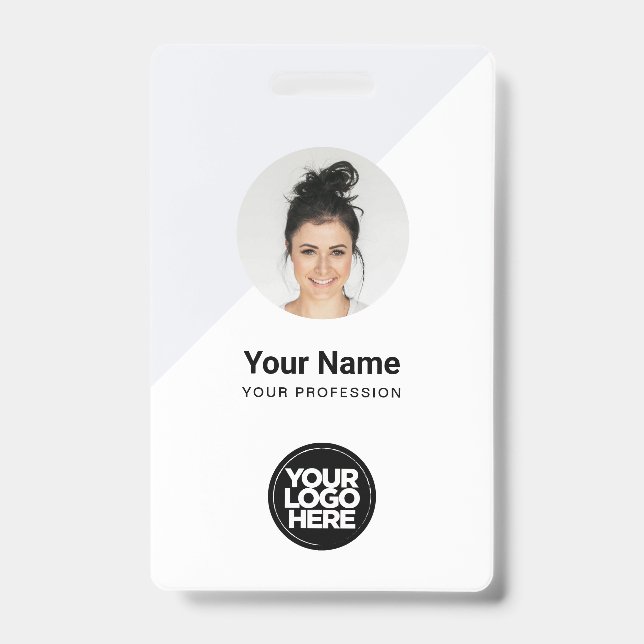 Benutzerdefinierte moderne ID-Karte, Logo für Mini Ausweis (Vorderseite)