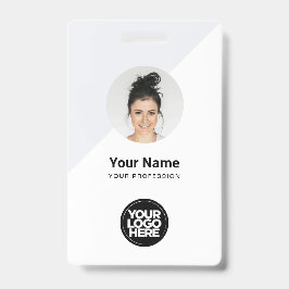 Benutzerdefinierte moderne ID-Karte, Logo für Mini Ausweis