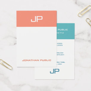 Benutzerdefinierte moderne Monogramm-Vorlage Elega