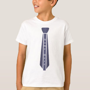 Benutzerdefinierte moderne Vintage-Krawatten-Namen T-Shirt