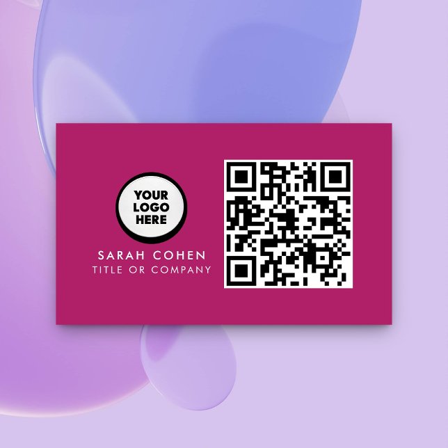 Benutzerdefinierte moderne Visitenkarte mit Logo & (Von Creator hochgeladen)