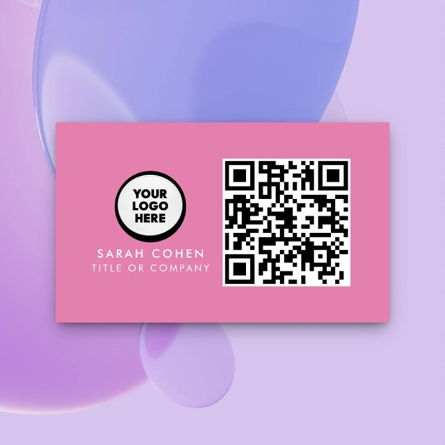 Benutzerdefinierte moderne Visitenkarte mit Logo & (Von Creator hochgeladen)