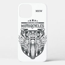 Benutzerdefinierte monogramm "American Motocycle"-