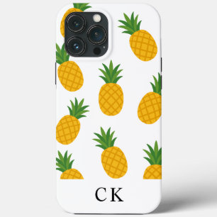 Benutzerdefinierte Monogramm-Ananas Hülle-Case-Mat Case-Mate iPhone Hülle