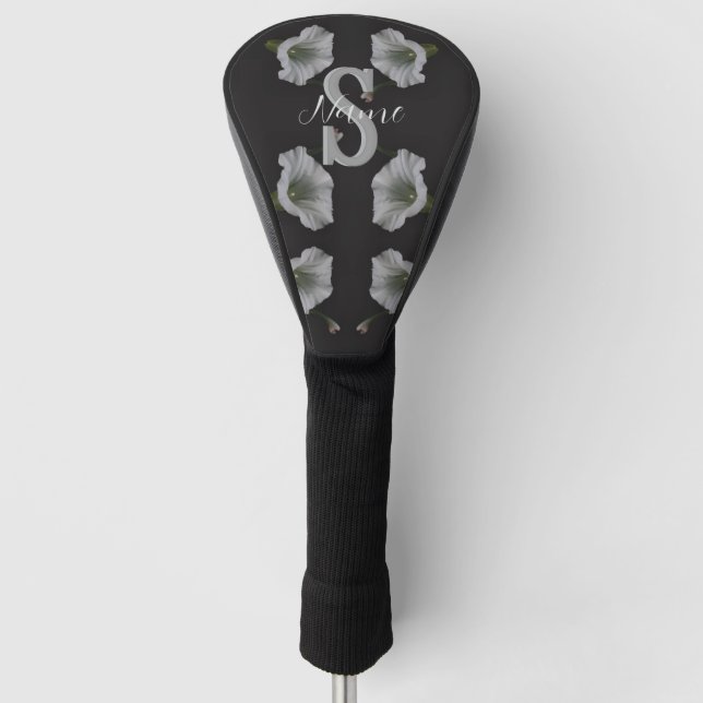 Benutzerdefinierte Monogramm Anfangsbuchstabe Name Golf Headcover (Vorderseite)