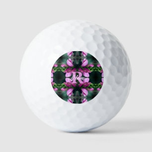Benutzerdefinierte Monogramm Anfangsbuchstabe Name Golfball