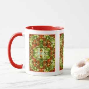 Benutzerdefinierte Monogramm Anfangsbuchstabe Name Tasse