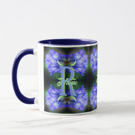 Benutzerdefinierte Monogramm Anfangsbuchstabe Name Tasse