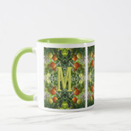 Benutzerdefinierte Monogramm Anfangsbuchstabe Name Tasse