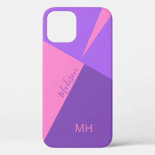Benutzerdefinierte monogramm-Farbblöcke Telefonfäl Case-Mate iPhone Hülle