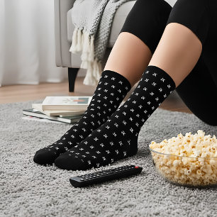 Benutzerdefinierte Monogramm-Farbe Socken