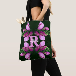 Benutzerdefinierte Monogramm-Initialen Name Rosa B