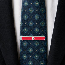 Benutzerdefinierte Monogramm-Initialen rot