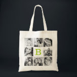 Benutzerdefinierte Monogramm-Instagramm-FotoCollag Tragetasche<br><div class="desc">Niedliche Personalisierte Tote Tasche mit Personalisierter Monogramm und einer quadratischen Collage von 8 Fotos, die an Ihre Initiale grenzt. Das wäre ein großartiges Geschenk für Familie, Freunde, Eltern und Großeltern! Klicken Sie auf Anpassen, um den Schriftart und die Farben von Monogrammen anzupassen und um ein eigenes, einzigartiges Design zu erstellen....</div>