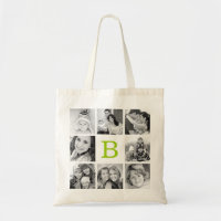 Benutzerdefinierte Monogramm-Instagramm-FotoCollag