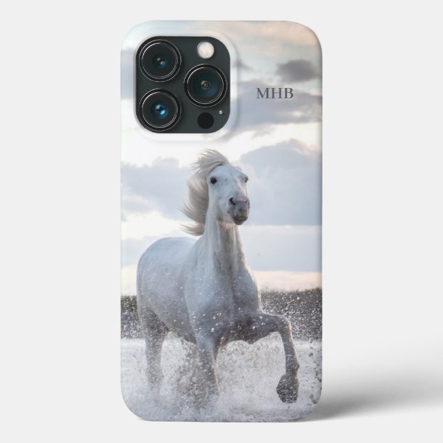 Benutzerdefinierte Monogramm-Telefongehäuse für We Case-Mate iPhone Hülle (Rückseite)