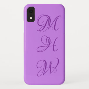 Benutzerdefinierte Monogramm- und Farbphänomenklat Case-Mate iPhone Hülle