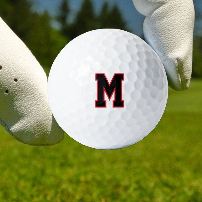 Benutzerdefinierte Monogramme Golfball (Personalized golf gift for men, women, coaches, or golf lovers. Great as a gift for golfers. )