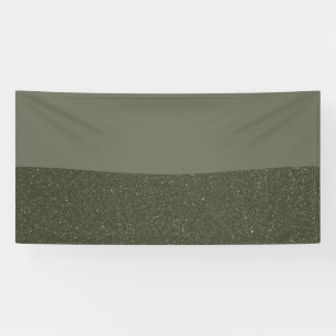 Benutzerdefinierte Moosgrün Textur Geteiltes Banne Banner