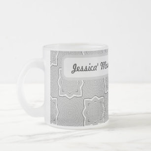 Benutzerdefinierte Morning Latte-Tasse Mattglastasse