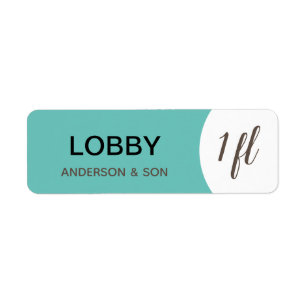 Benutzerdefinierte Moving-Labels - Lobby