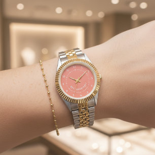 Benutzerdefinierte Mrs und Mr Hochzeitsuhr Geschen Armbanduhr