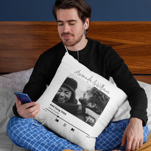 Benutzerdefinierte Musik & Song-Foto Kissen