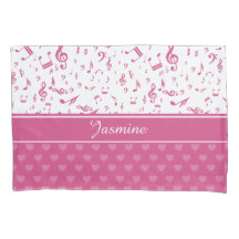 Benutzerdefinierte Musiknoten und Muster für Herz