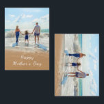 Benutzerdefinierte Muttertagskarte für Ihr Lieblin Mitteilungskarte<br><div class="desc">Glückliche Muttertagskarten - Benutzerdefiniertes Foto und Text - Eigenes Design - Personalisierte Mutter / Familie / Freunde oder Persönliches Geschenk - Hinzufügen von Text und Foto - Umgestalten und verschieben oder entfernen und hinzufügen / Bild mit Anpassungs-Tool ! Wählen Sie Schriftart / Größe / Farbe! Viel Glück - Seien Sie...</div>