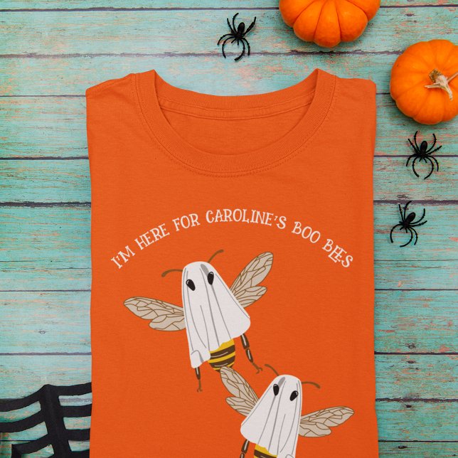 Benutzerdefinierte Nachricht Boo Bees Halloween-Gr T-Shirt (Von Creator hochgeladen)
