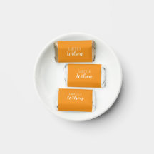 Benutzerdefinierte Namen modernes orange minimalis