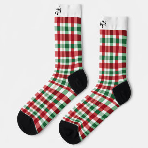 Benutzerdefinierte Namens-Crewsocken Socken