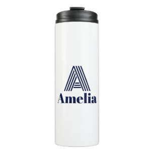 Benutzerdefinierte Namens-Wasserflasche Thermosbecher
