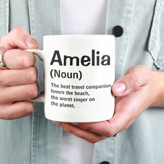 Benutzerdefinierte Namensdefinition Tasse Personal
