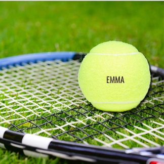 Benutzerdefinierte Namensfarbe Tennisbälle