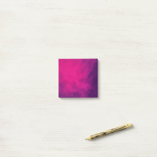 Benutzerdefinierte Neon Pink-Farbnotizen Post-it Klebezettel