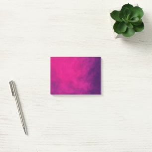 Benutzerdefinierte Neon Pink Gradient Sticky Notes Post-it Klebezettel