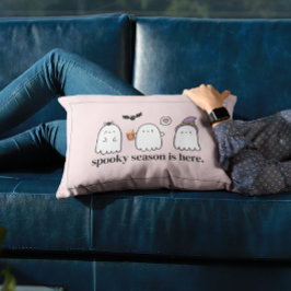 Benutzerdefinierte Niedlich rosa Freundliche Geist Lendenkissen