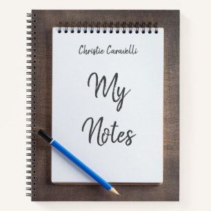 Benutzerdefinierte Notepad-Notizen Notizbuch