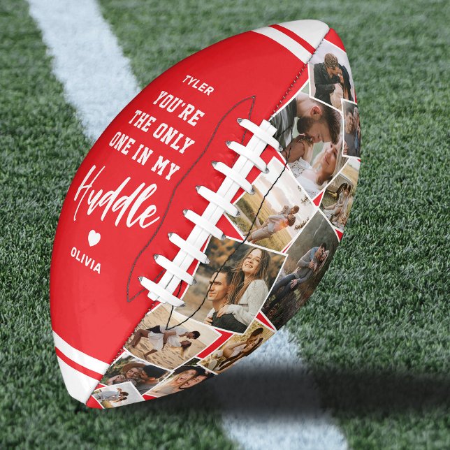 Benutzerdefinierte „Nur einer in meinem Huddle“ 12 Football (Von Creator hochgeladen)