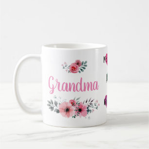 Benutzerdefinierte "Oma"-Tasse mit den Namen von G Kaffeetasse