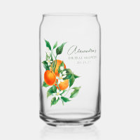 Benutzerdefinierte Orange Frucht Botanische Hochze