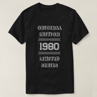 Benutzerdefinierte Original Edition Geburtstag T-Shirt