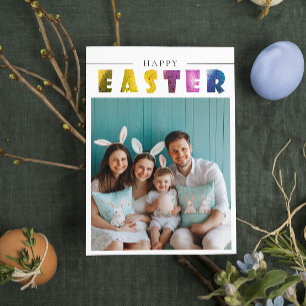 Benutzerdefinierte Osterpostkarten mit Foto Einladung