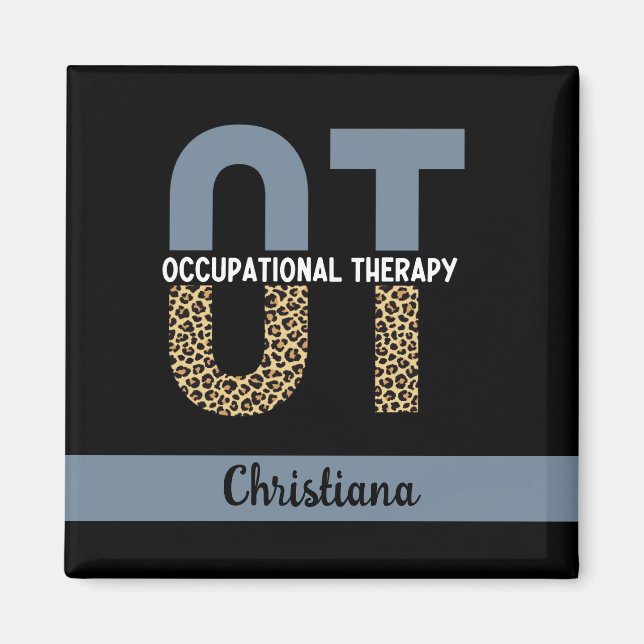 Benutzerdefinierte OT Beruf Therapie OT Student Ge Magnet (Vorne)